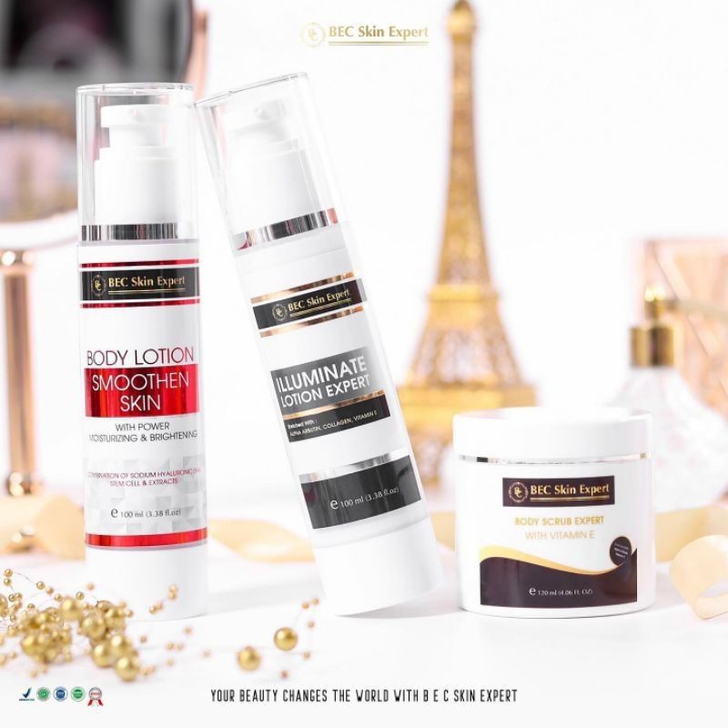 BEC - Paket Body Gold BEC Skin Expert