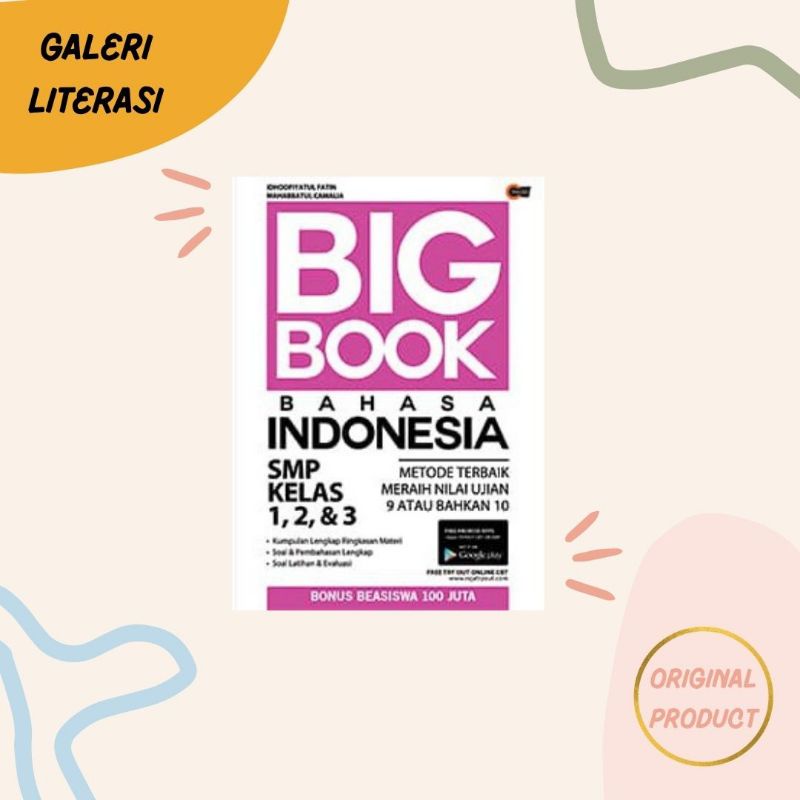 Big Book Bahasa Indonesia SMP Kelas 1, 2, & 3