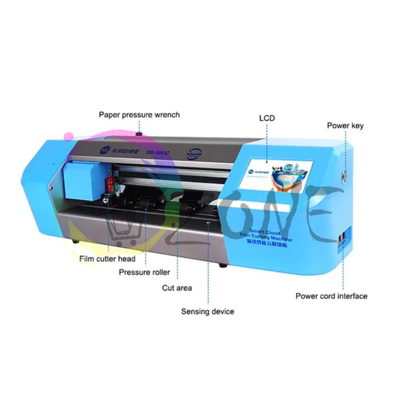 CUTTING MACHINE SUNSHINE SS-890C MESIN PEMOTONG ANTI GORES HYDROGEL