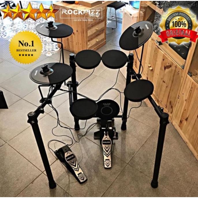  bisa cod  drum elektrik electric drum set nux dm 1 x new nux dm1x dm 1x ori