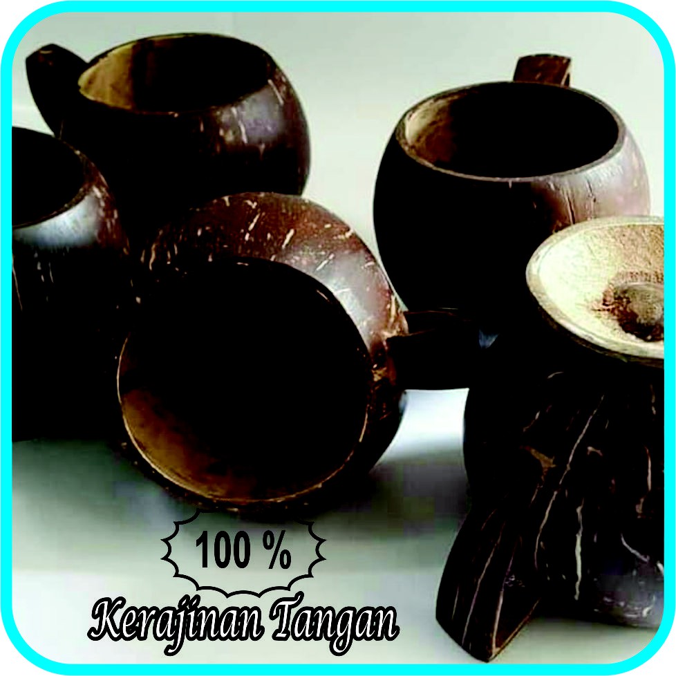 Cangkir Batok cangkir gelas tempurung kelapa | Shopee Indonesia