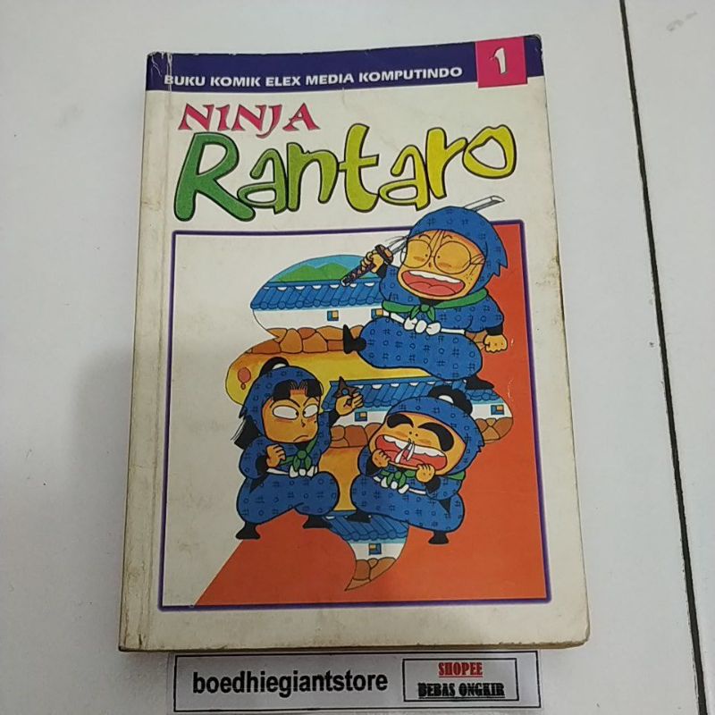 komik ninja rantaro 1, kolpri