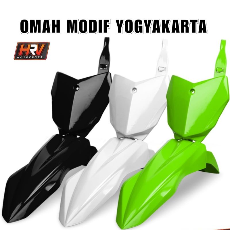 Papan nomer Spakbor depan KLX 230 plat nomer  KLX 230 papan start KLX 230 Modif CRF WR KTM