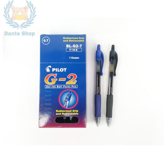 

Pulpen Pilot G-2 Fine Bl-G2 ( Per Pcs ) - 0.5 Hitam