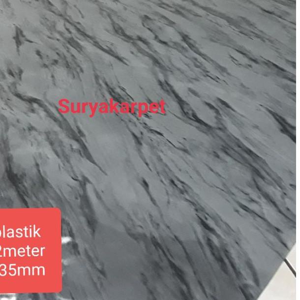 ➧ KARPET PLASTIK KARPET LANTAI VINYL PLASTIK LEBAR 2m
 TEBAL 0.35mm ℮