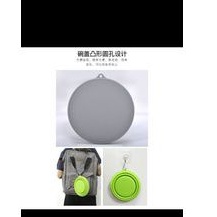 bowl lipat silicon 800 ml / mangkok lipat makan / mangkuk lipat camping