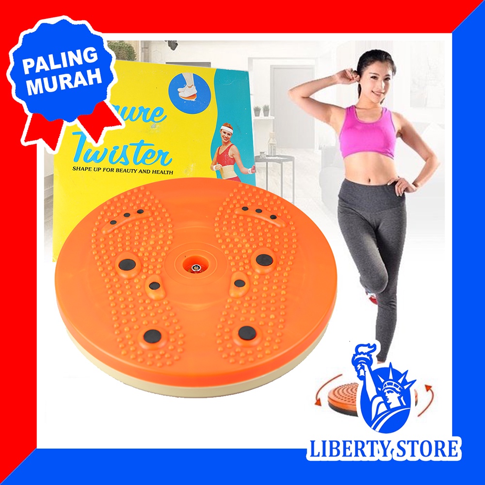 Piring Senam Pembakar Lemak Figure Twister