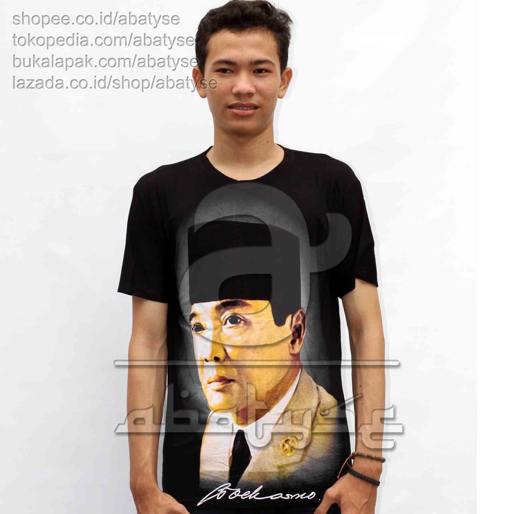 Kaos Soekarno - Kaos Sukarno - Bung Karno