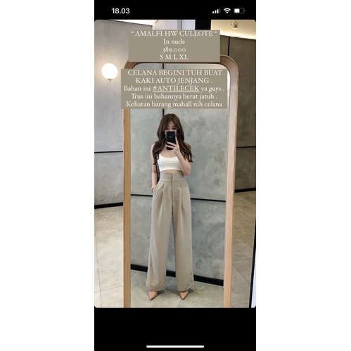 GOULDING — Amalfi Cullote