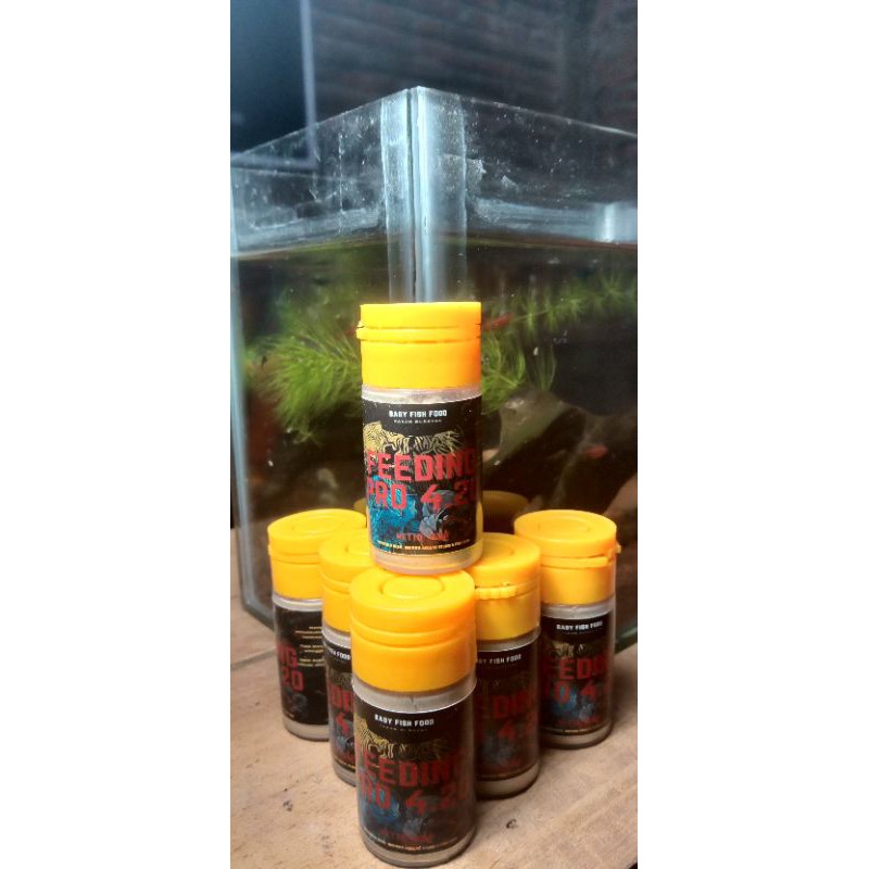 

FEDDING PRO 4.20 PAKAN BURAYAK / ANAK IKAN