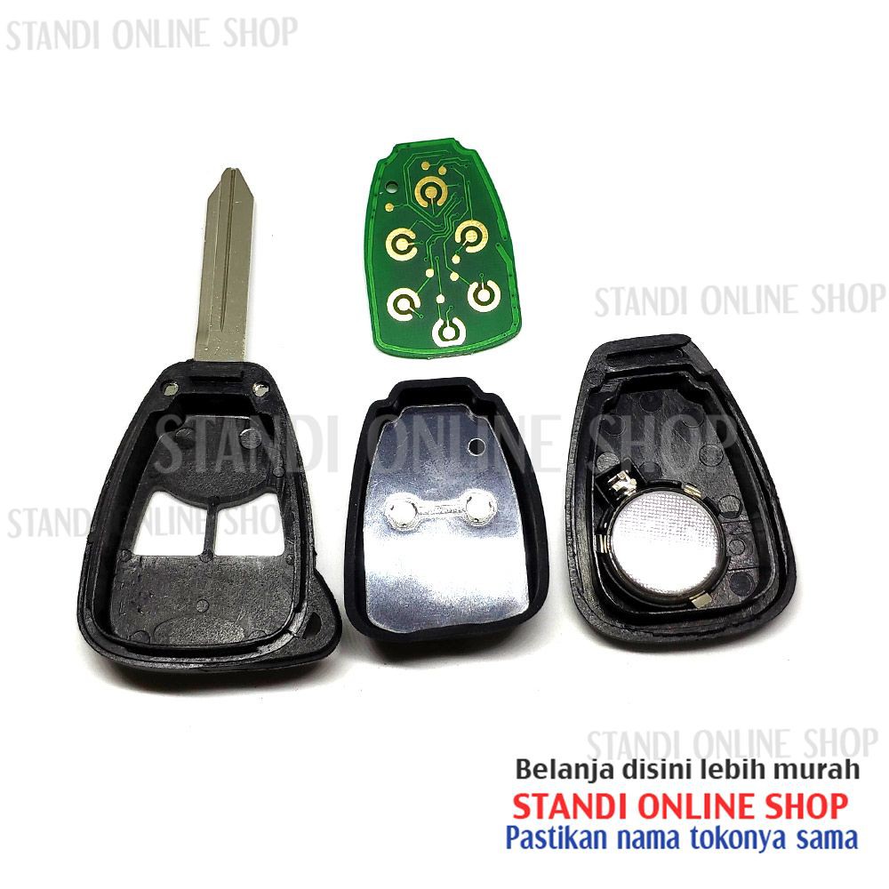 Remote Set Komplit Kunci Mobil Jeep Rubicon Wrangler Compass