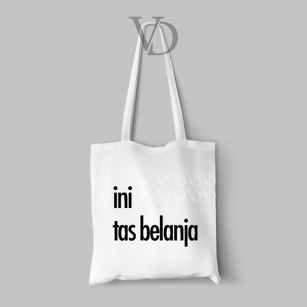 BISA CUSTOM FOTO TOTE BAG BAHAN KANVAS hari / TOTE BAG / TAS sekolah / TAS BELANJA kata kata