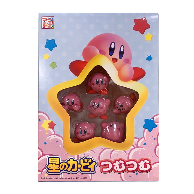 11pcs / Lot Mainan Action Figure Kirby Waddle Doo Warna Pink Untuk Hadiah Anak