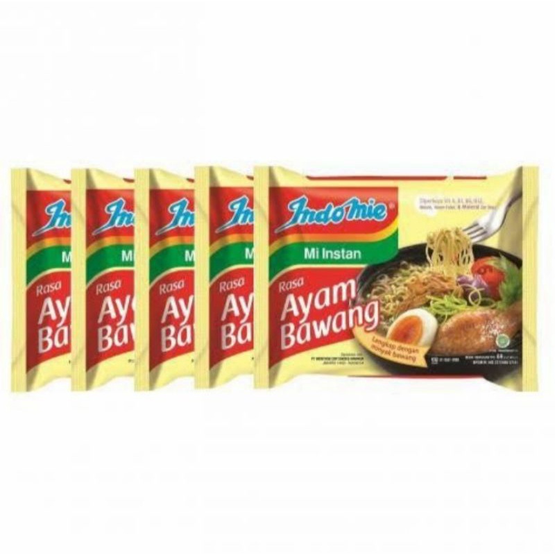 

indomie ayam bawang 5pcs