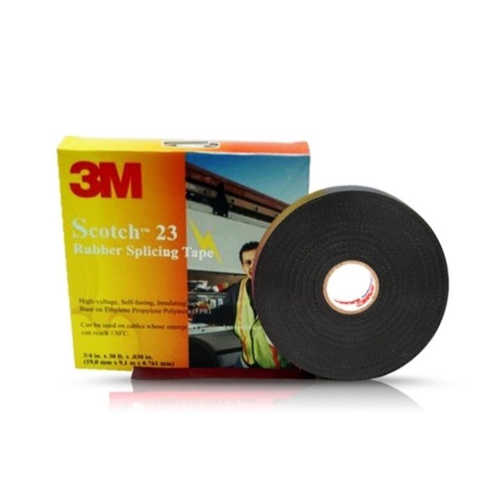 LAKBAN LISTRIK RUBBER SCOTCH 3M