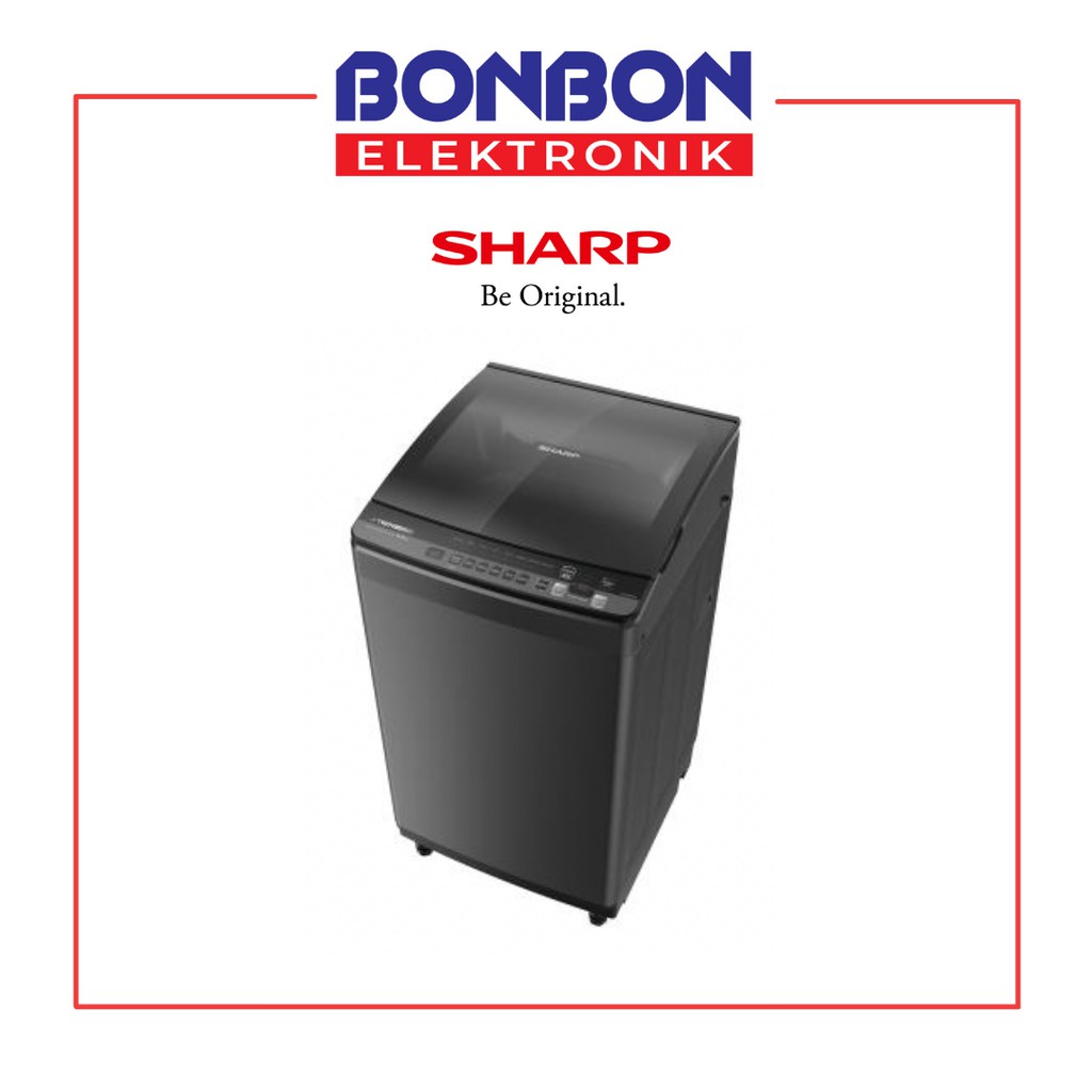 Sharp Mesin Cuci 1 Tabung 8.5KG ES-M8500XT-SA / ESM 8500 XTSA / 8500XT
