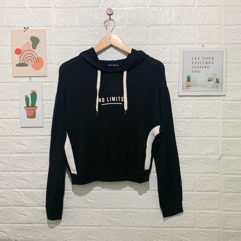 Bershka Hoodie Crop