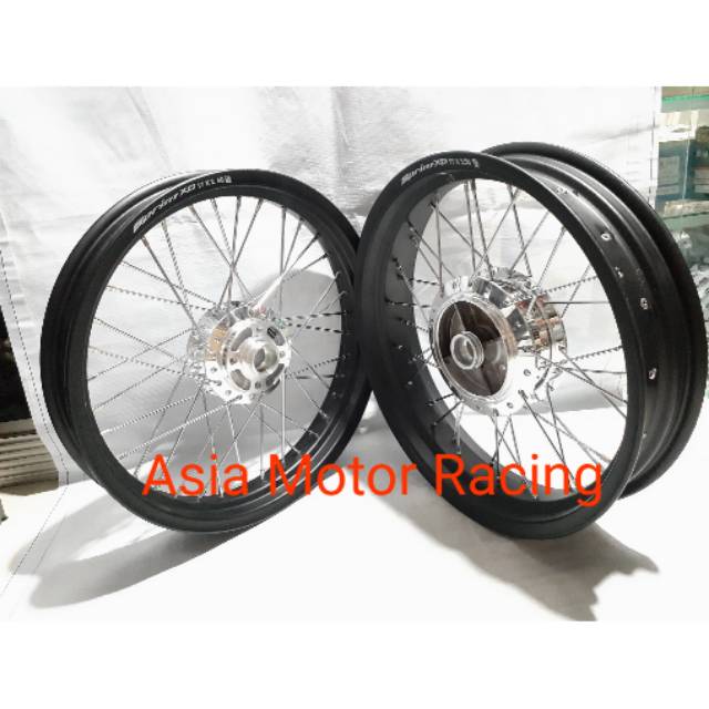Sepaket Velg Rossi Sprint Xd Vixion Old - Vixion new - Nva - Nvl - Byson - Rx king paketan Rakit Ste