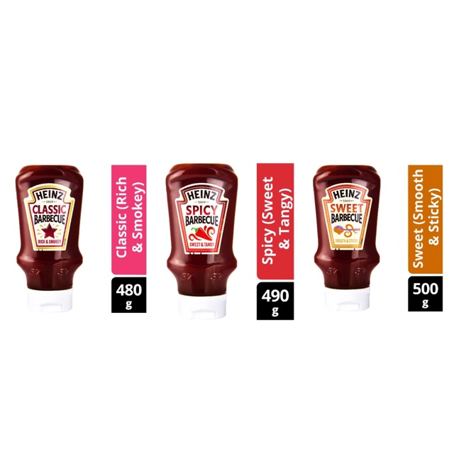 

Heinz Barbecue Sauce SINGAPORE - Saus Saos Barbeque BBQ
