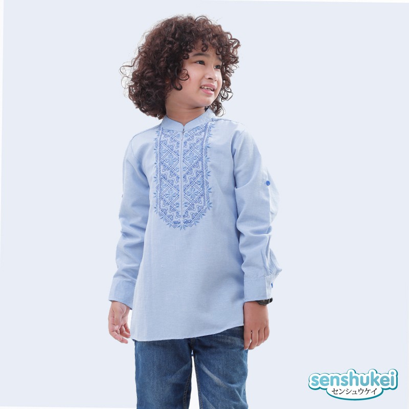 [Brandedbaby] 3-13T KEMEJA KOKO ANAK IMPORT PREMIUM QUALITY / KEMKO ANAK LENGAN PANJANG SENSHUKEI