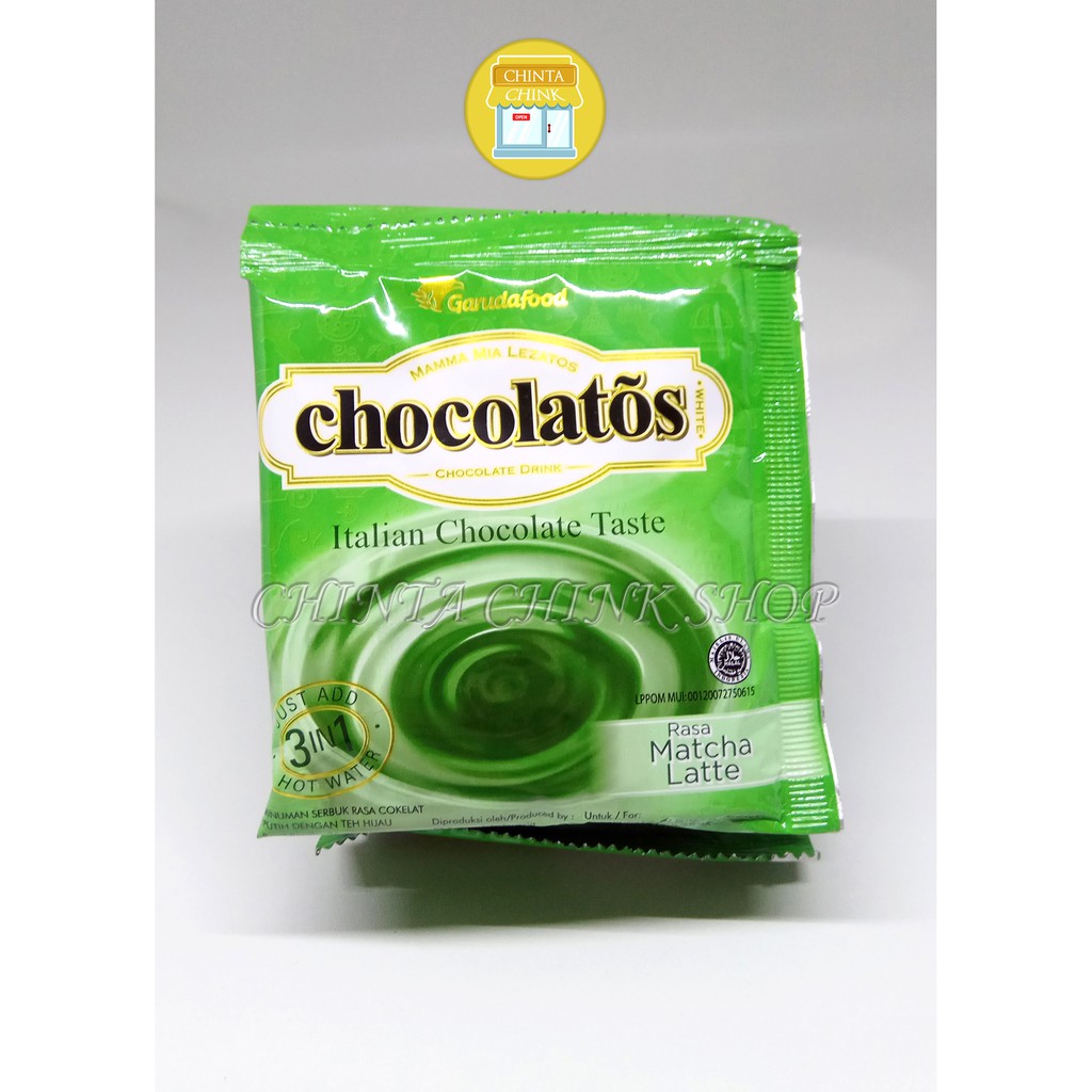 

Chocolatos Drink Matcha Latte Renceng Isi 10scht x 26g