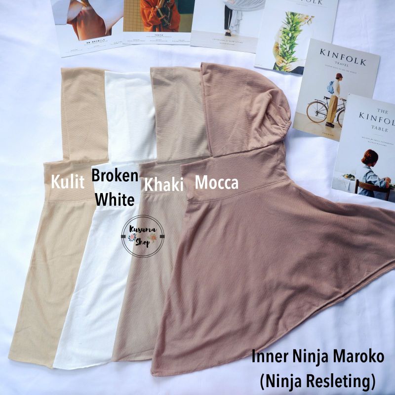 Inner Ninja Maroko/Inner Ninja Dengan Resleting