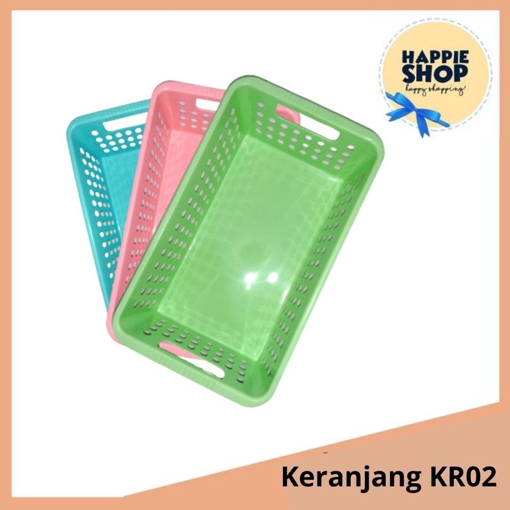 Keranjang Serbaguna Storage Desk Box KR02 Tempat Kotak Penyimpanan Aksesoris Baju Mini Organizer Container Murah Serbaguna