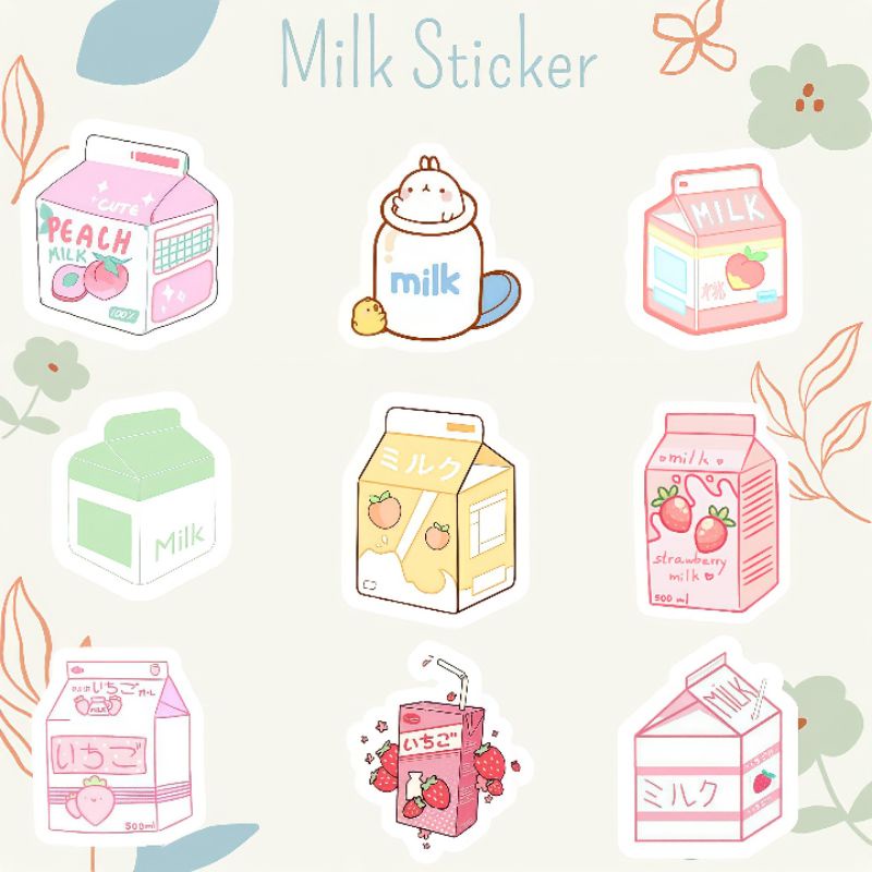 Milky Sticker