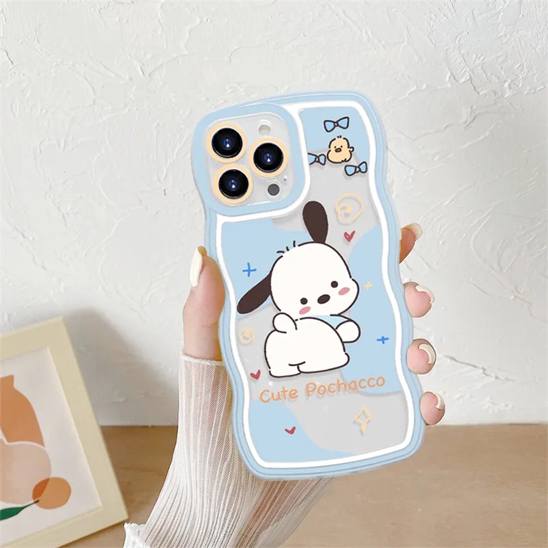 Casing Soft Case Silikon Transparan Motif Kartun Anjing Untuk iPhone 14 / 13 / 12 / 11 Pro Max / X / Xr / Xs Max / 8 / 7 / 6 / 6s Plus