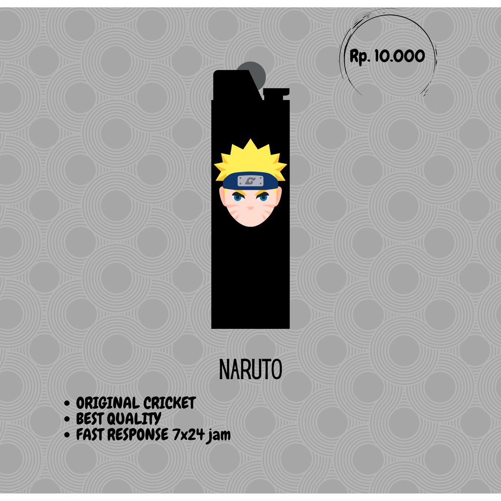 Korek api Cricket Custom - Naruto