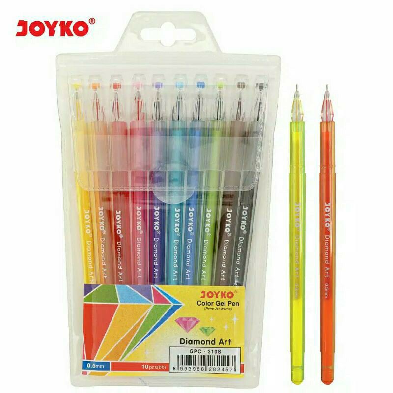 

Pulpen Gel Warna Joyko GPC-310S 0.5mm 10 Warna