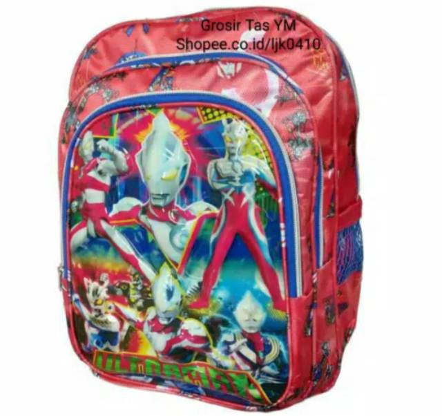 Tas ultraman.SD dan tk 3 dimensi