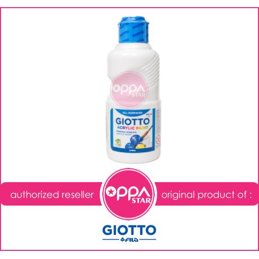 

SALE Cat Akrilik Giotto Acrylic Paint 250 ml White Putih/CAT AKRILIK SET/CAT AKRILIK SET 24 WARNA/CAT AKRILIK PASTEL/CAT AIR/CAT AIR LUKIS SET/CAT AIR GIOTTO/KUAS LUKIS 1 SET/KUAS LUKIS KECIL/KUAS LUKIS LENGKAP/KANVAS LUKIS/KANVAS LUKIS SKETSA/KANVAS