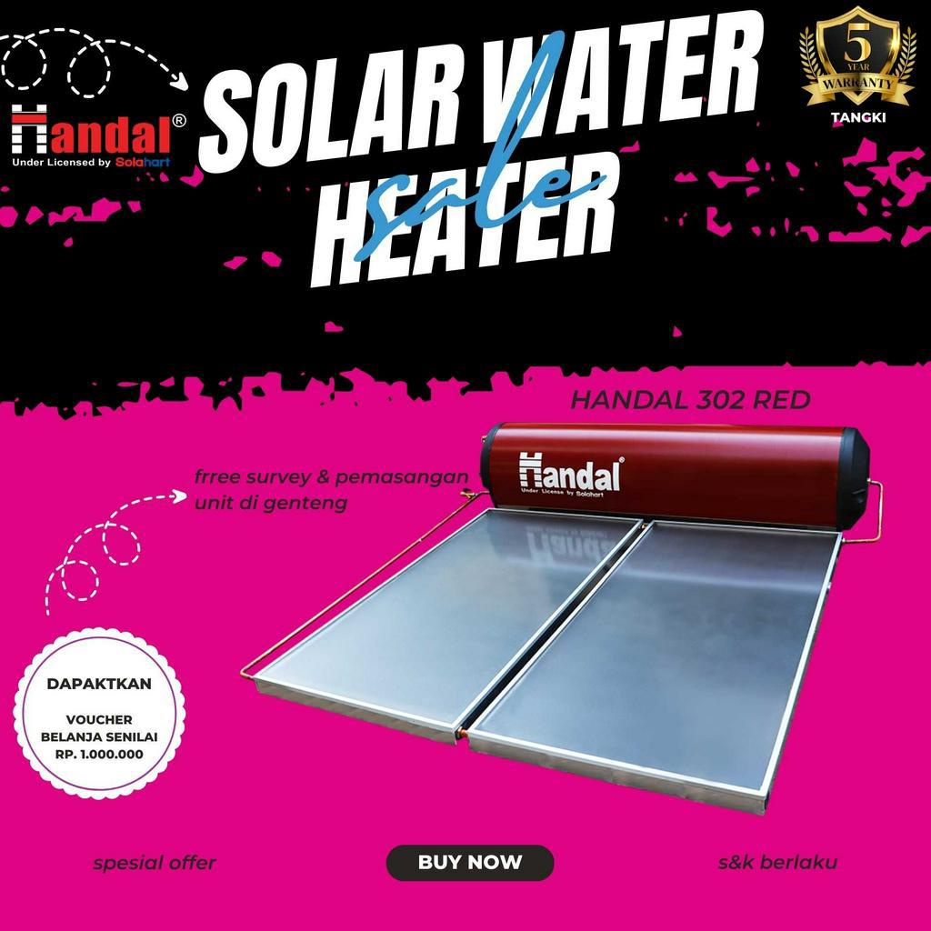 Solahart water heater handal RED 151 GRATIS ONGKIR + FRE PEMASANGAN JABODETABEK