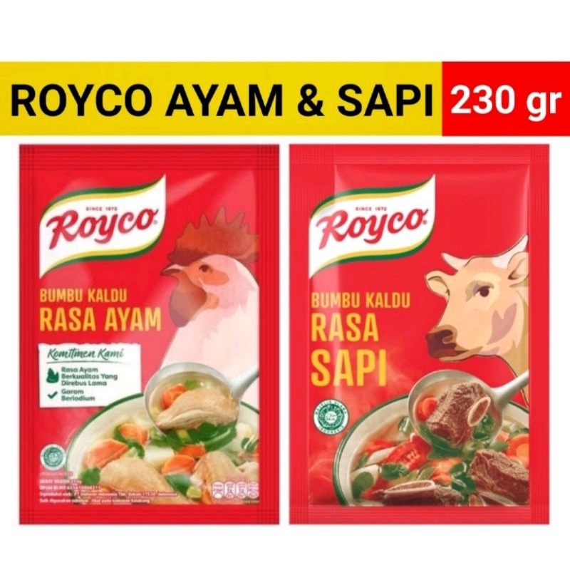 

Royco Bumbu Kaldu 230gr