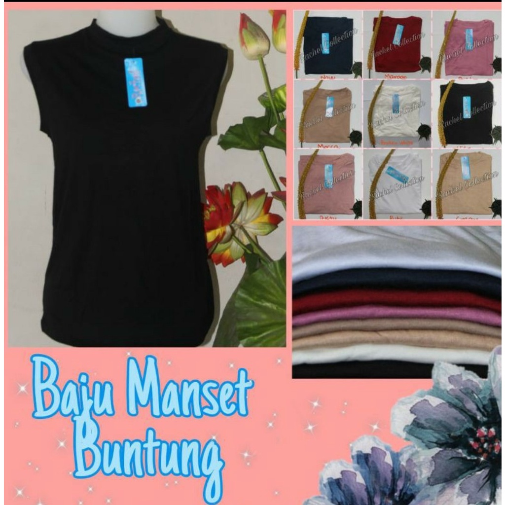 BAJU MANSET BUNTUNG BAHAN SPANDEX TERMURAH PREMIUM