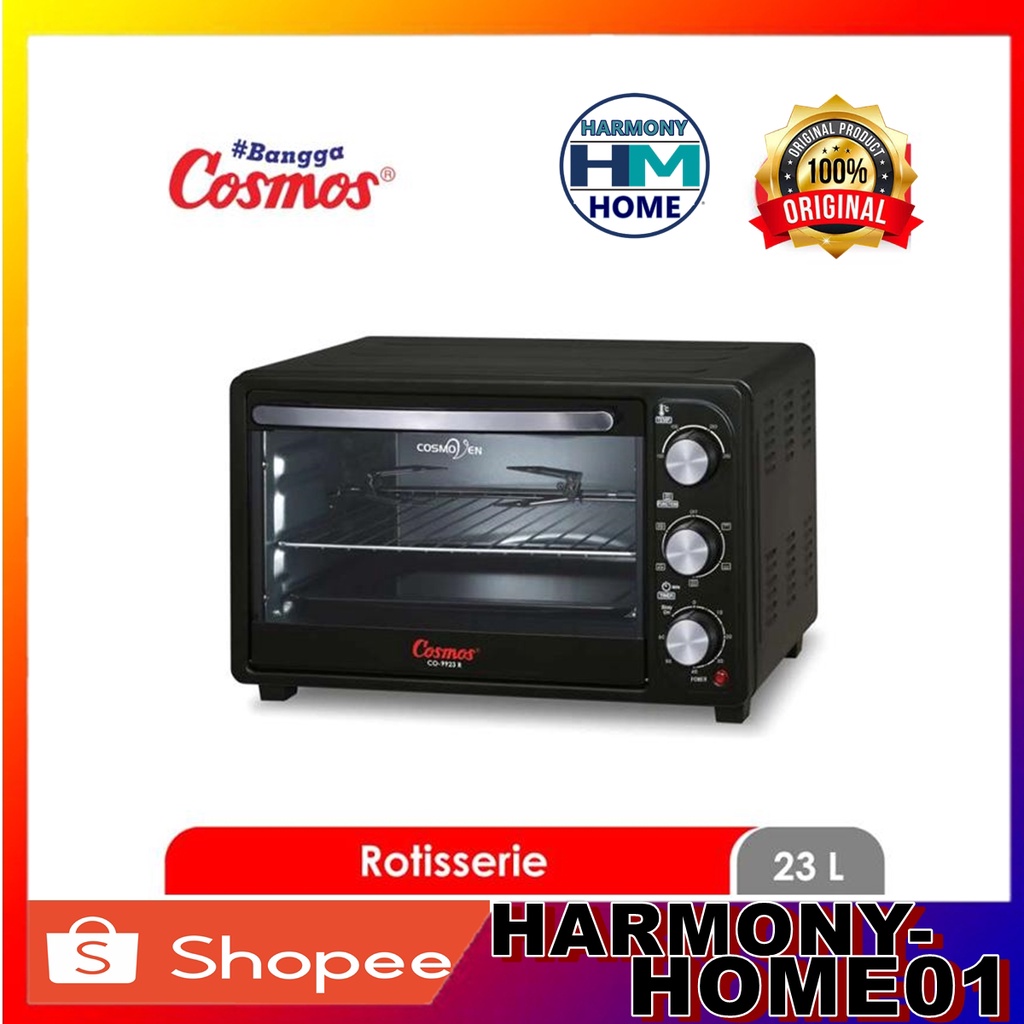 COSMOS OVEN CO-9923 RB 23 LITER CO 9923 RB [ROTISSERIE/ 40WATT/ 23 LTR] - RESMI Diskon