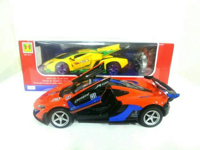 Mainan anak mobil Rc sport car racing skala 1:18