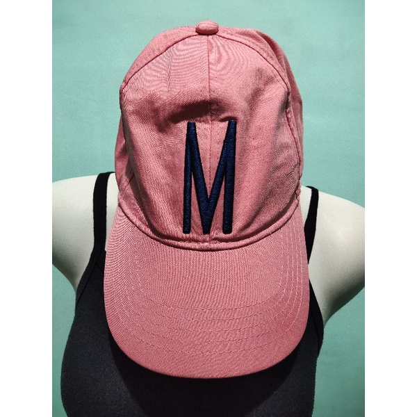 Topi pink Miniso preloved