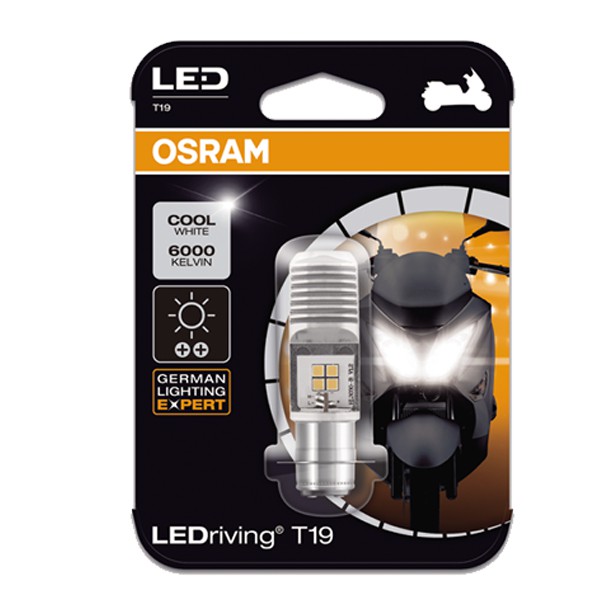 Lampu LED Osram Utama Motor Matic T19 H6 M5 K1 Kaki 1 Bebek Matik