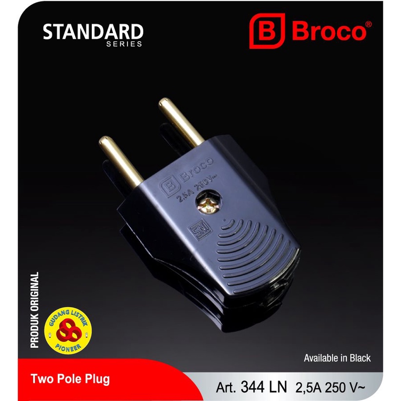 STEKER BIASA 344L BROCO