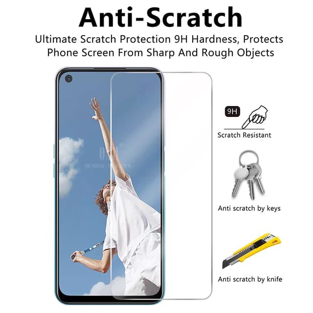 INFINIX NOTE 7 LITE TEMPERED GLASS CLEAR ANTI GORES KACA