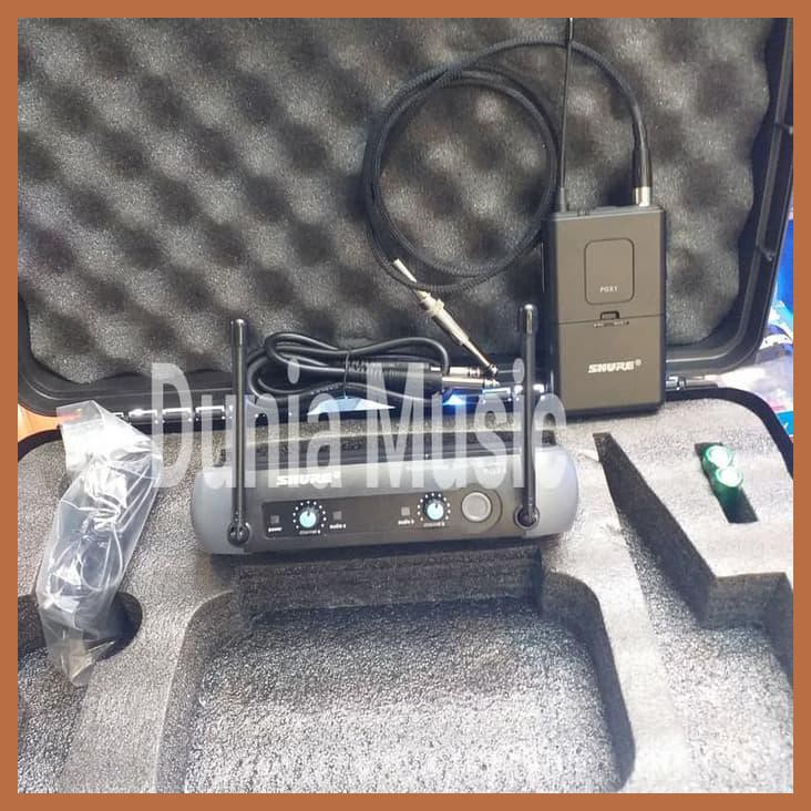 JACK GITAR WIRELESS TRANSMITER SHURE PGX4/1PROGESSIONAL DISCON