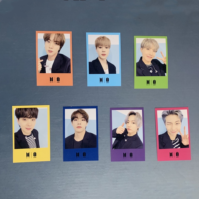 Bts 2021 Kartu Foto Polaroid Digital Single Butter