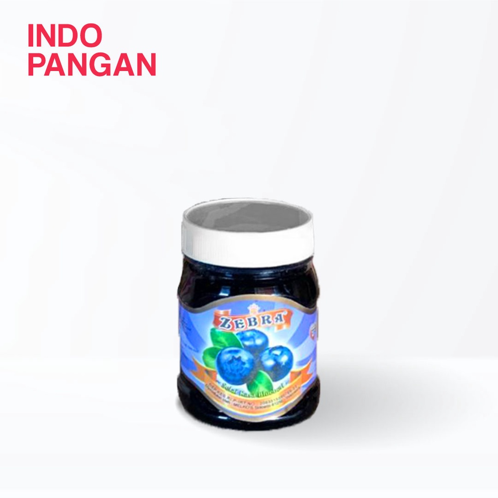 

Selai Kecil Zebra Blueberry 220ml
