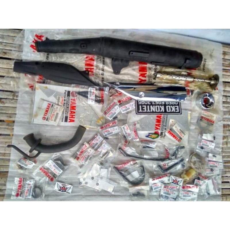 knalpot RX king peredam 2007-2009 NOS