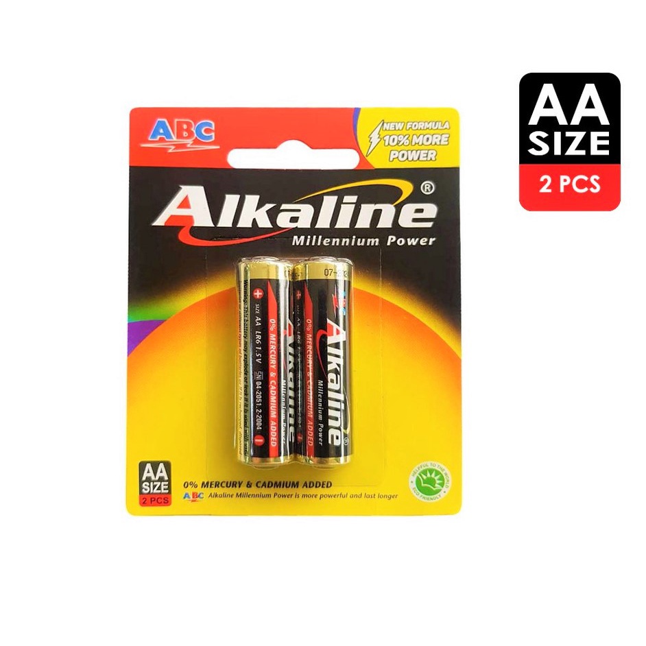 Jual Baterai Alkaline AA Isi 2 Pcs Batrai Abc Battery Alkalin AA ISI 2 ...