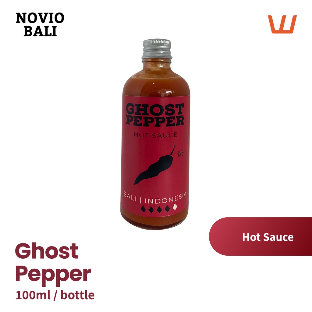 

Ghost Pepper Hot Sauce Novio 100ml