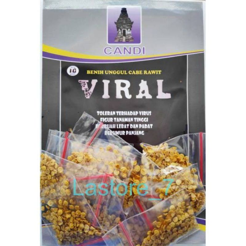 Benih Cabai Rawit VIRAL Repack Original