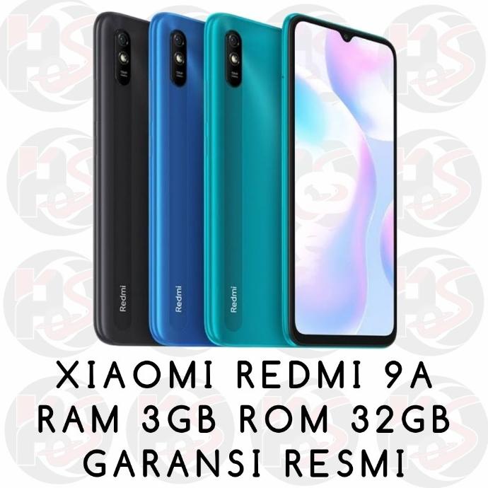 Xiaomi Redmi 9A 3/32 RAM 3GB ROM 32GB GARANSI RESMI